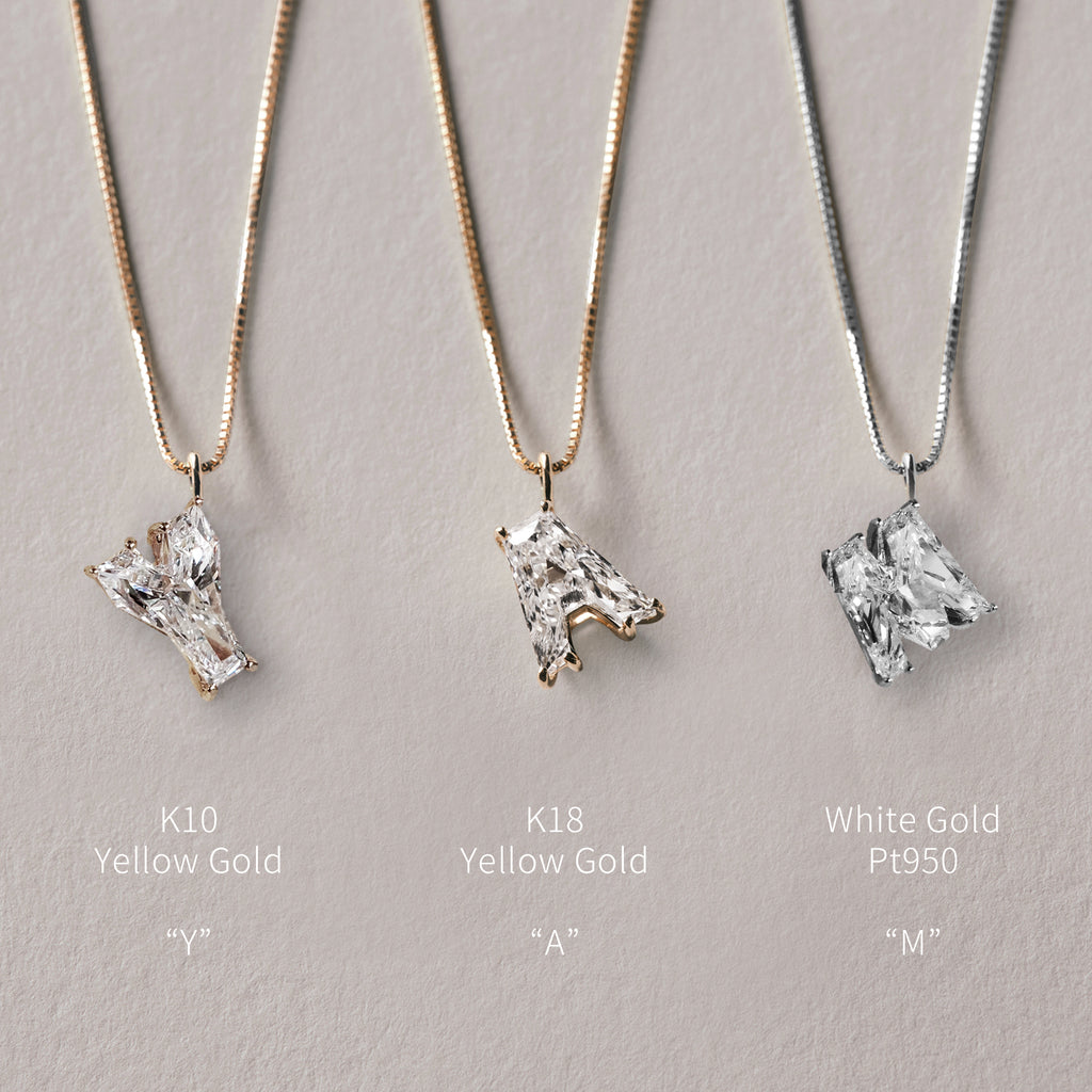 Initial Diamond Necklace – APARTRY