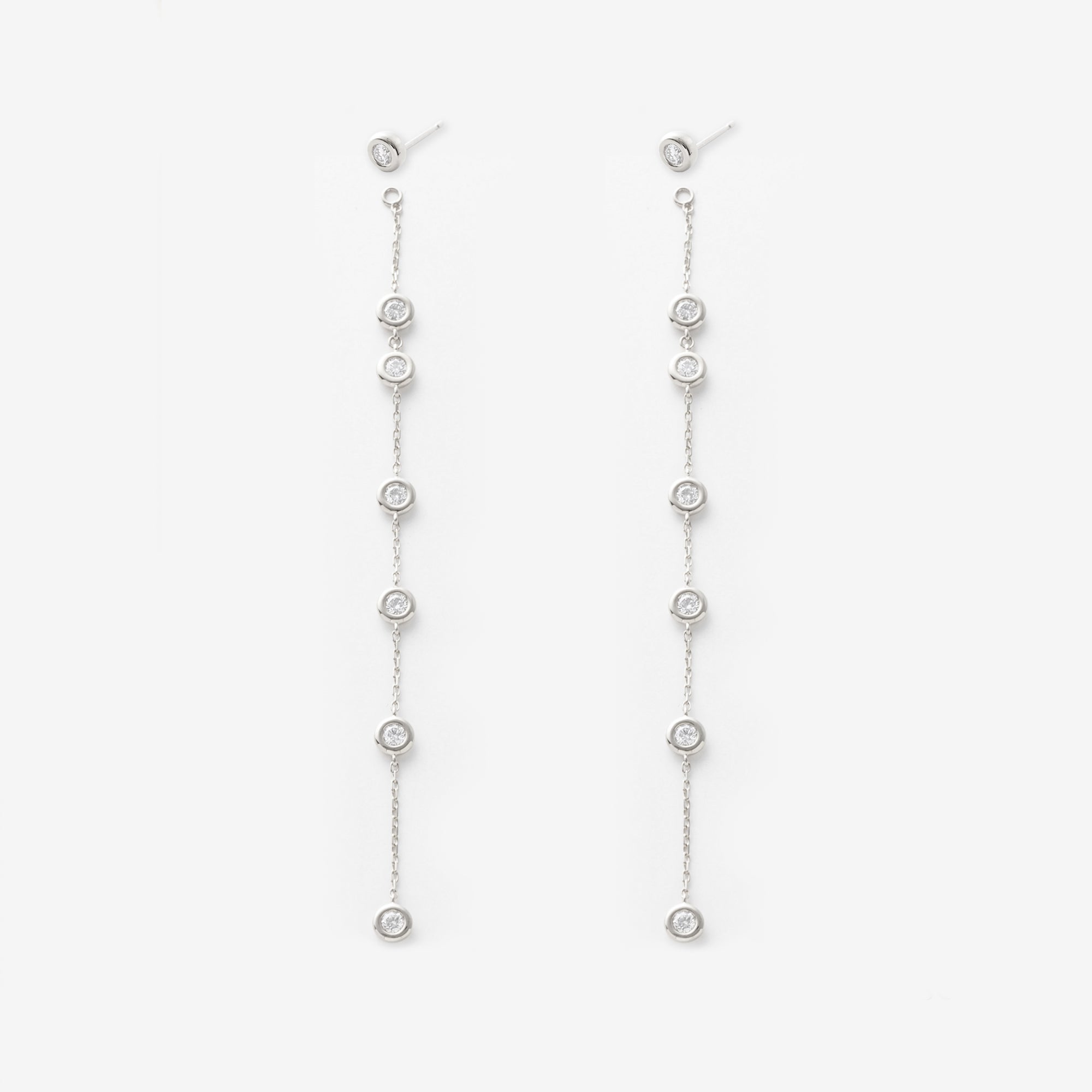 Lol ページ ピアス 3セット SJX W】LAB-GROWN DIAMOND (SYNTHETIC DIAMOND)CLICK HOOP