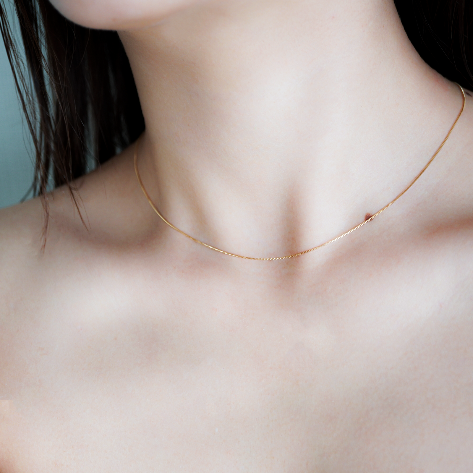 APARTRY スキンチェーンネックレス　18Ｋ　アパートリー Skin Chain Necklace – APARTRY